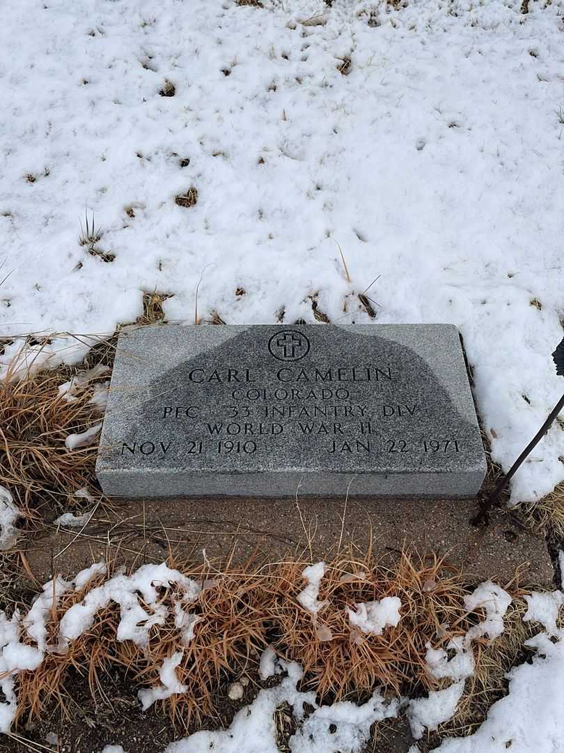 Carl Camelin's grave. Photo 2