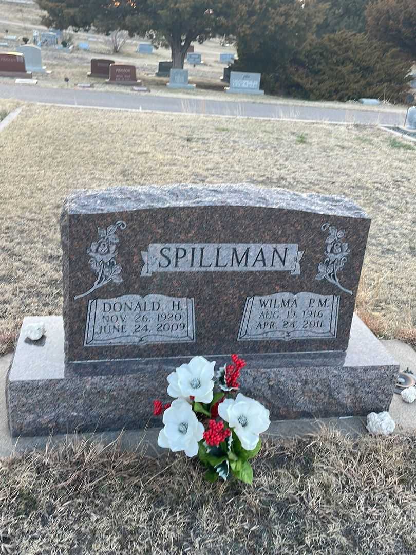 Wilma P. M. M. Spillman's grave. Photo 2