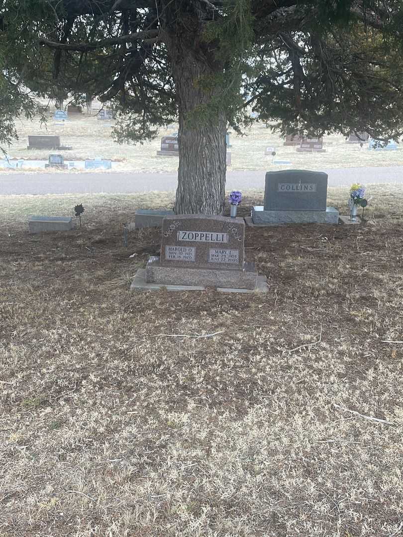 Harold O. Zoppelli's grave. Photo 1
