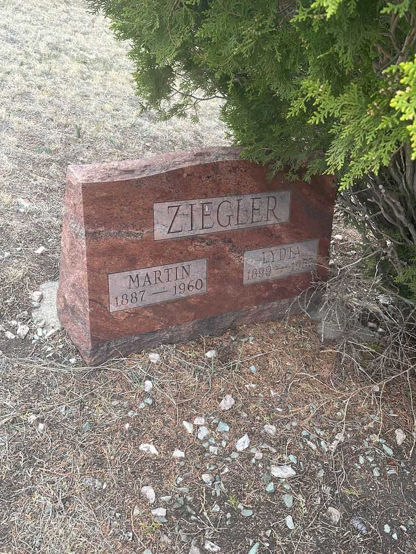 Martin Ziegler's grave. Photo 2