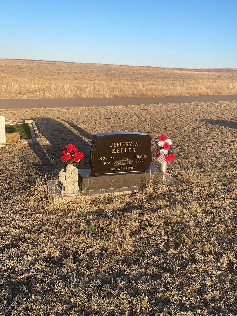 Jeffrey N. Keller's grave. Photo 1