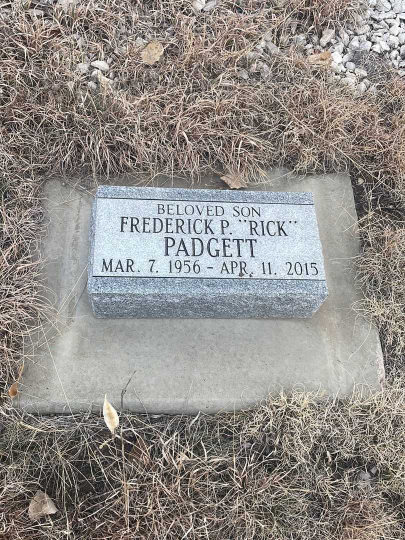 Frederick P. "Rick" Padgett's grave. Photo 4