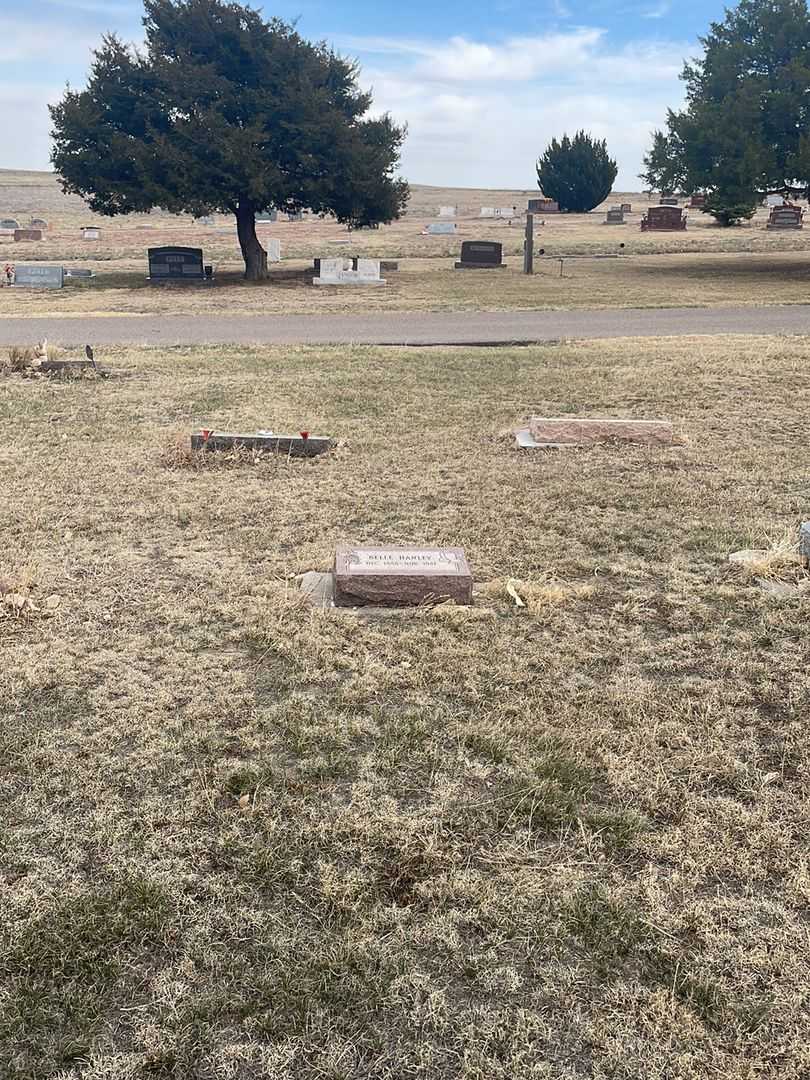 Belle Hanley's grave. Photo 1