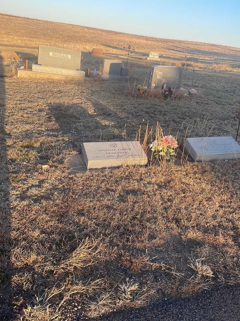 Martha Louise Neubauer's grave. Photo 2