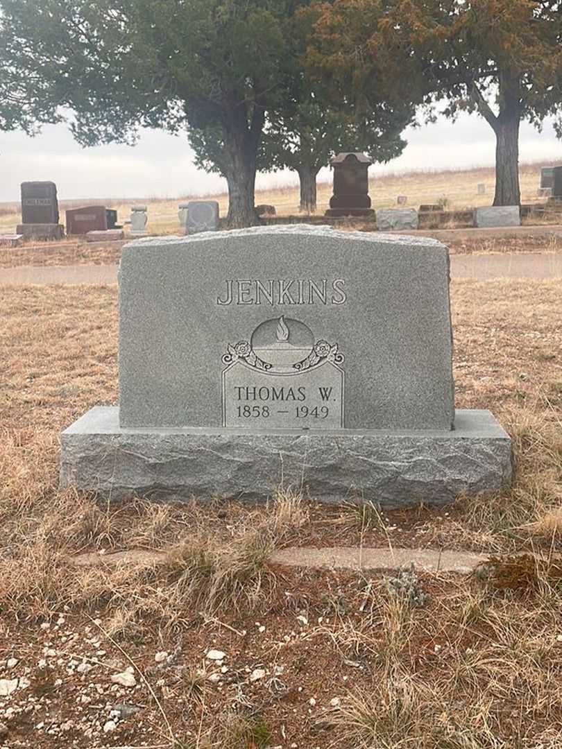 Thomas W. Jenkins's grave. Photo 1