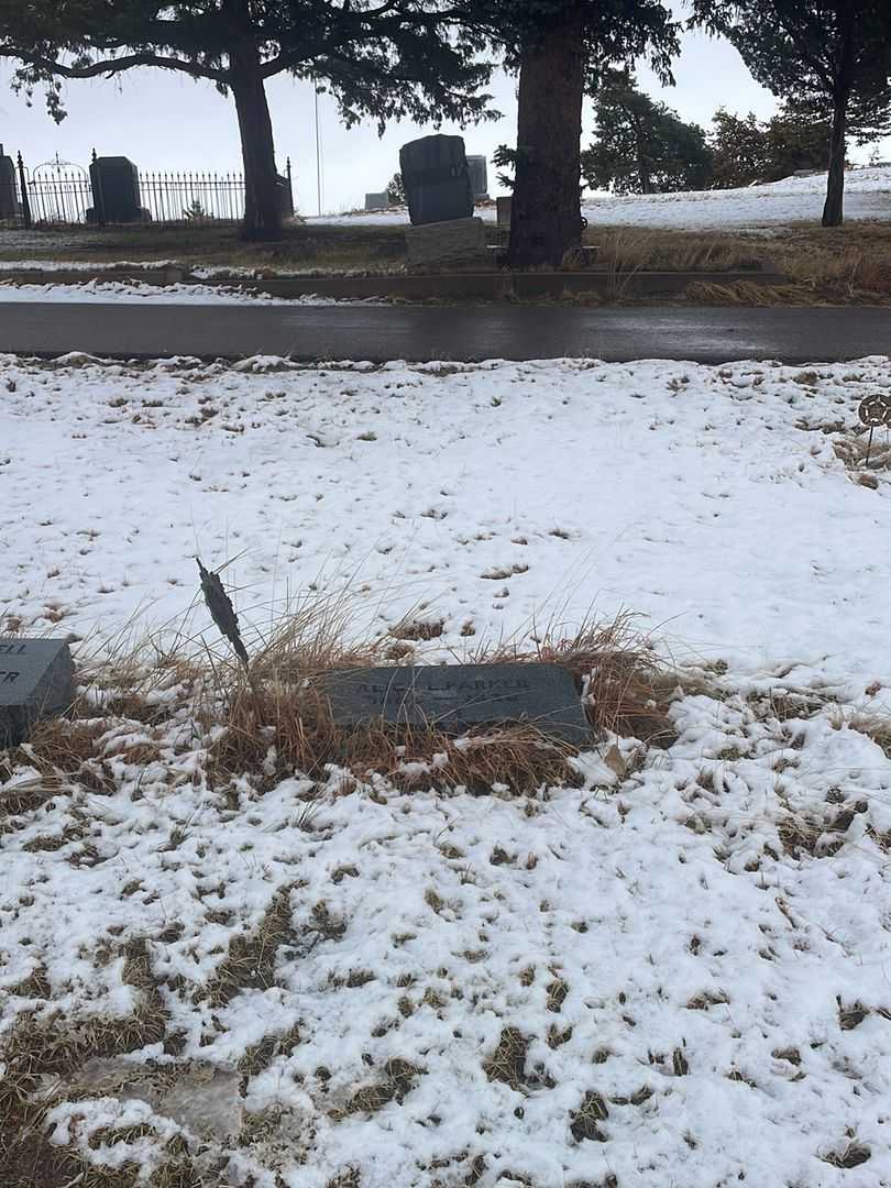 Delos H. Parker's grave. Photo 1