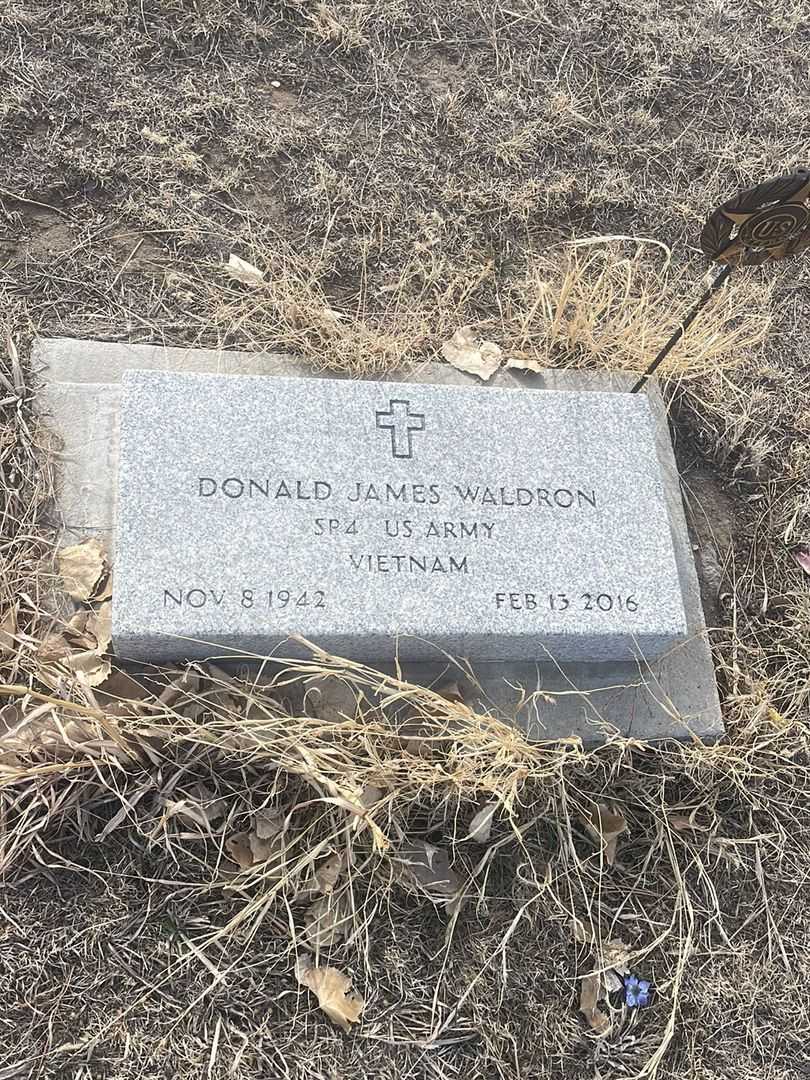 Donald James "Don" Waldron's grave. Photo 3