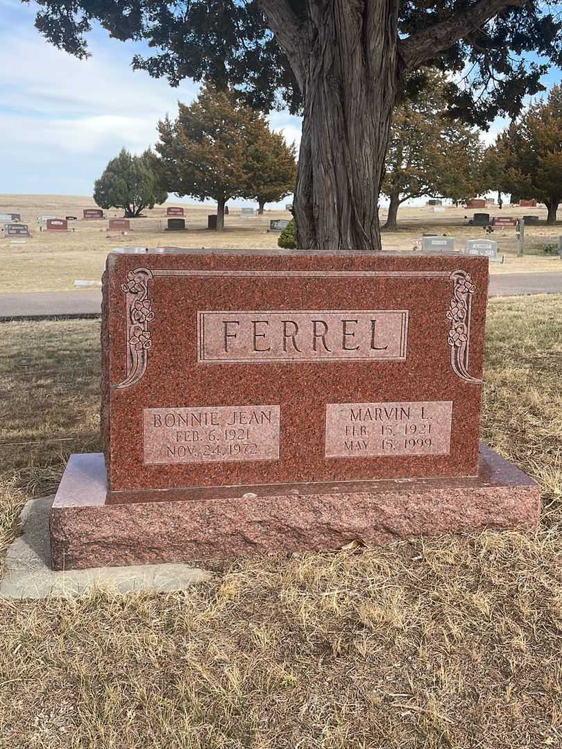 Marvin L. Ferrel's grave. Photo 2