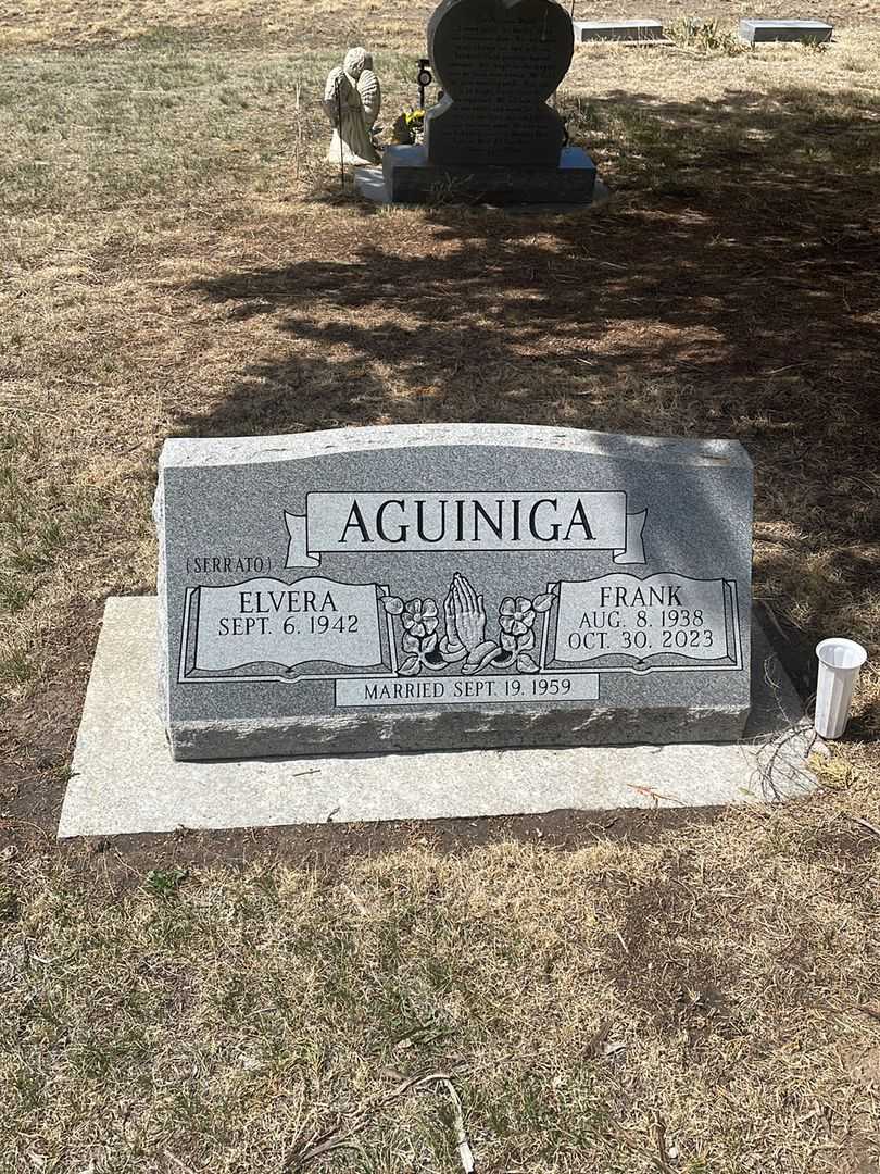 Frank Aguiniga's grave. Photo 2