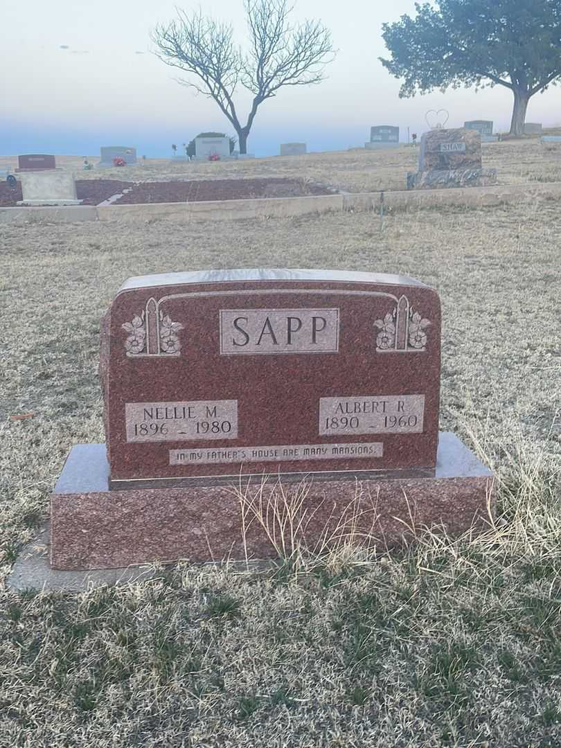 Albert R. Sapp's grave. Photo 2