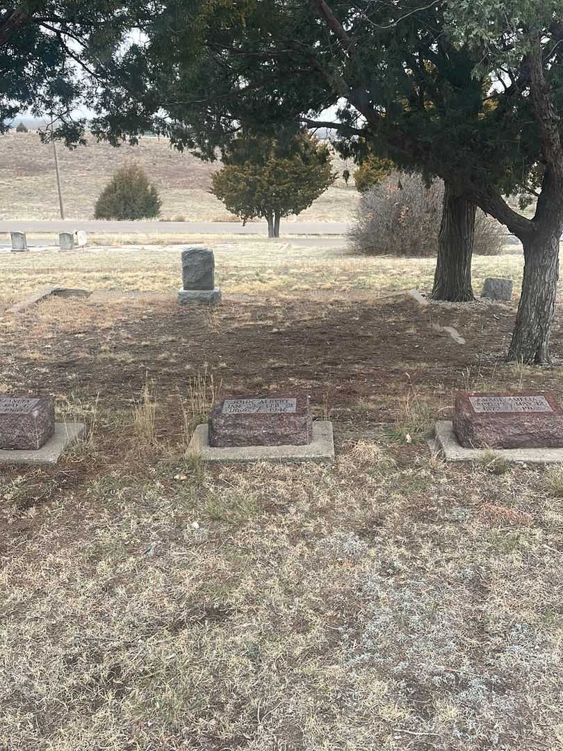 John Albert Theiss's grave. Photo 2