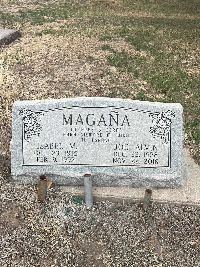Joe Alvin Magana's grave. Photo 2