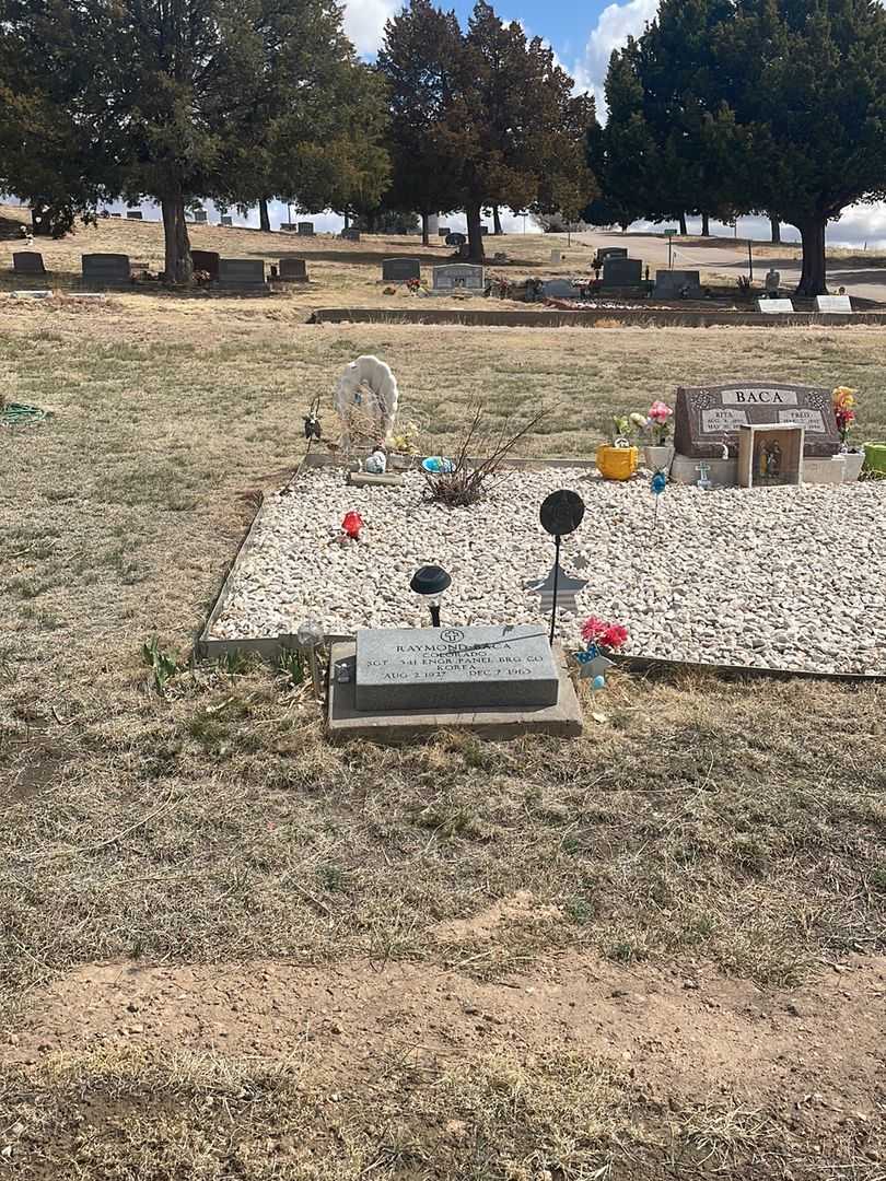 Raymond Baca's grave. Photo 3