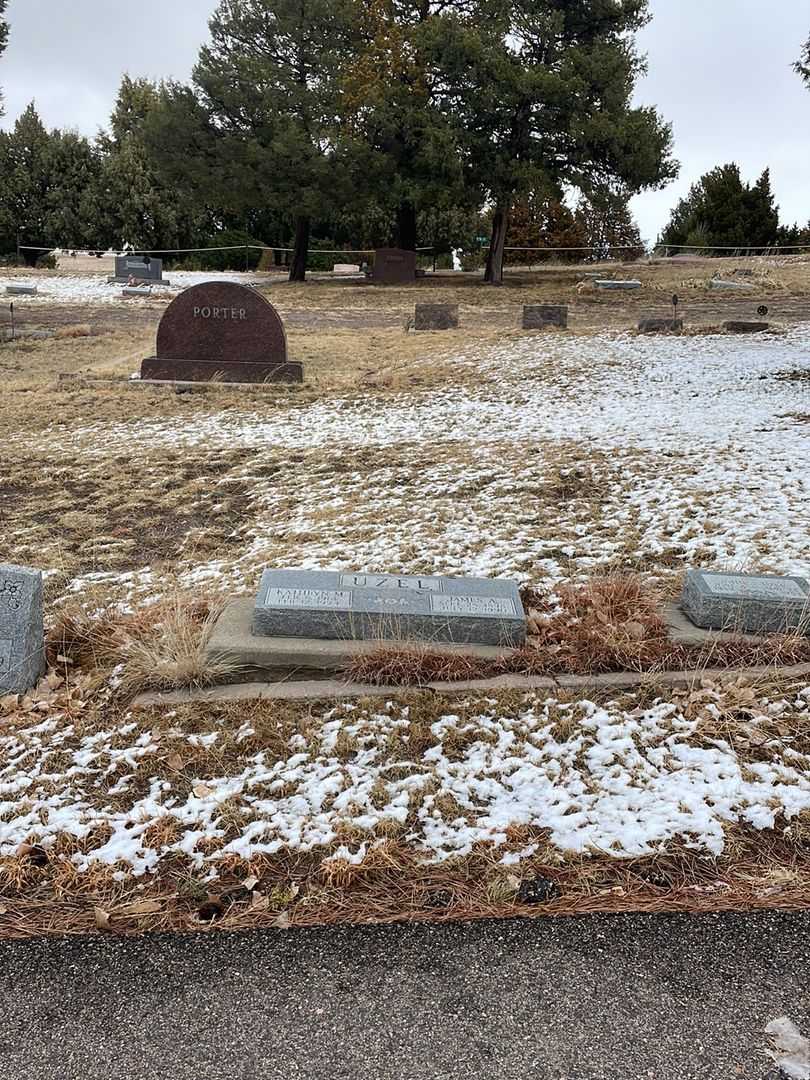 James A. Uzel's grave. Photo 1