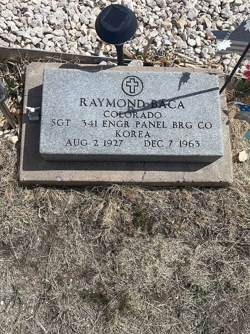 Raymond Baca's grave. Photo 4