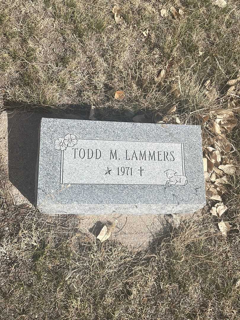 Todd M. Lammers's grave. Photo 2